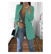 Load image into Gallery viewer, Slim-fit cardigan blazer
