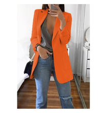 Load image into Gallery viewer, Slim-fit cardigan blazer
